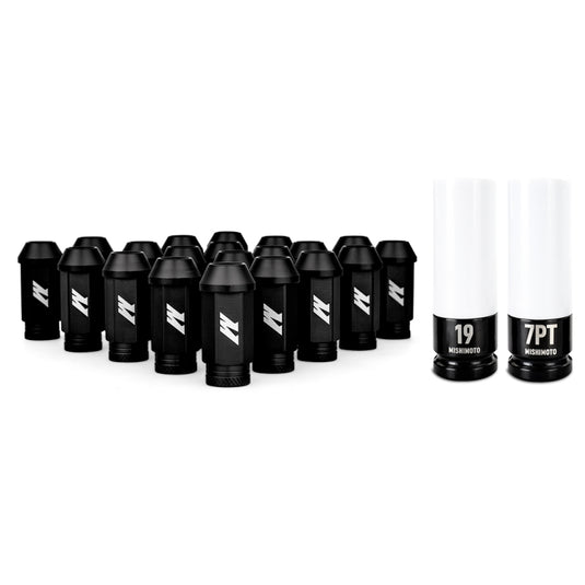 Mishimoto MMLG-1220-23LBK MM Lug Nuts - Locking