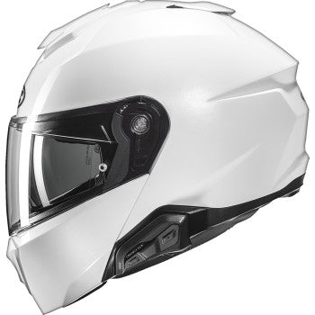 Hjc i91 Solid Helmet (Medium, White)