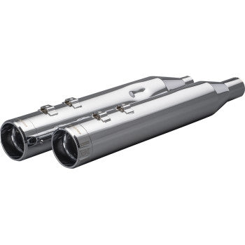 Khrome Werks 202925 4.50in. HP-Plus Slip-On Muffler - Chrome Klassic Tip