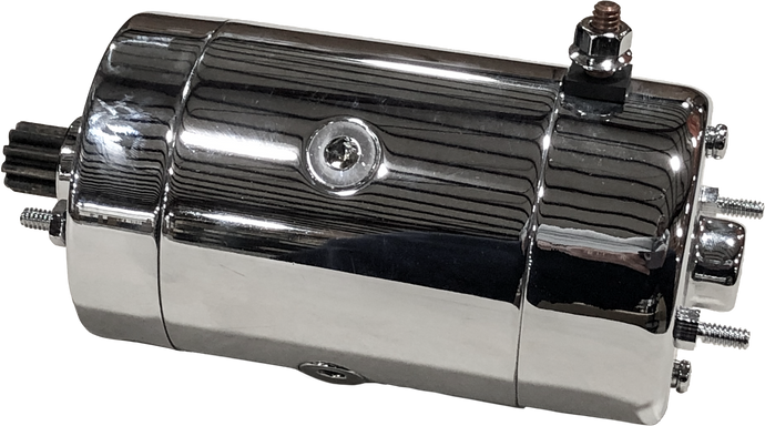 Harddrive 410-22029 Starter Motor - Chrome