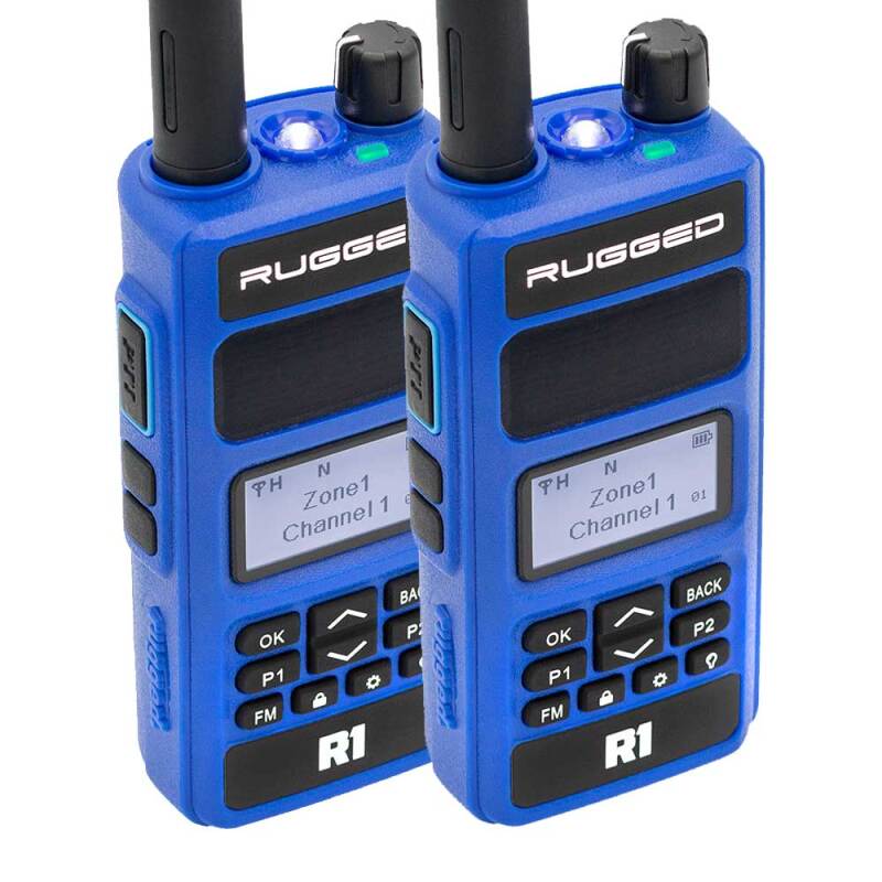 Load image into Gallery viewer, Rugged Radios R1-2-PACK RGD Two-Way handheld Radios
