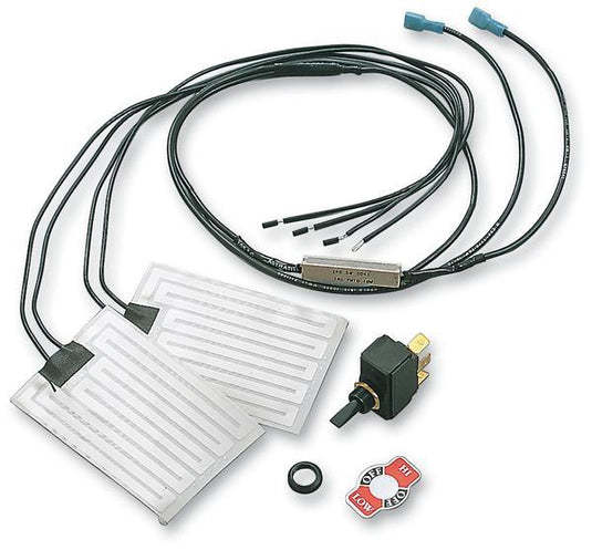 Kimpex 912025 Handlebar Grip Heater Kit with Round Switch