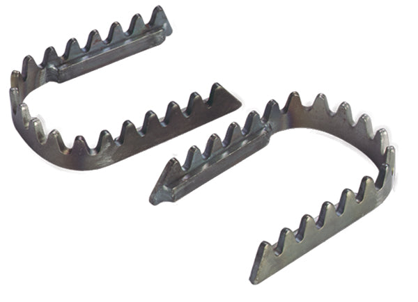 Works Connection 20-050 Weld On Footpeg Wideners - 1 1/2in. Pegs