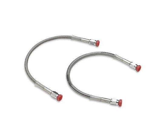 Goodridge D-80343 Universal DOT Clear Coat Brake Hose with Chrome Ends - 43in.