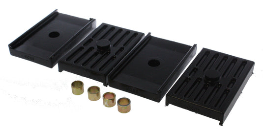 Energy Suspension 3.6112G ES Spring Isolators - Black