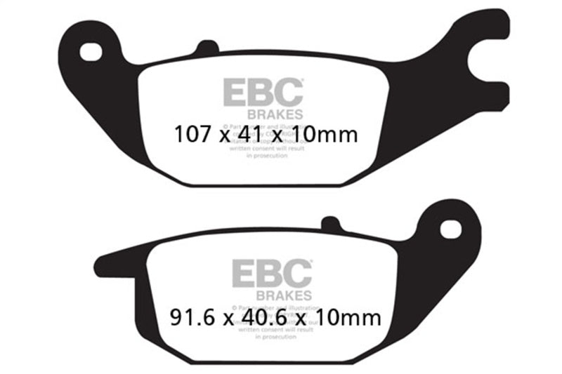 Load image into Gallery viewer, Ebc Powersports FA343HH EBC HH Sintered Brake Pads
