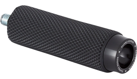 Rough Crafts RC-400-002 Shift/Brake Peg - Black - Knurled