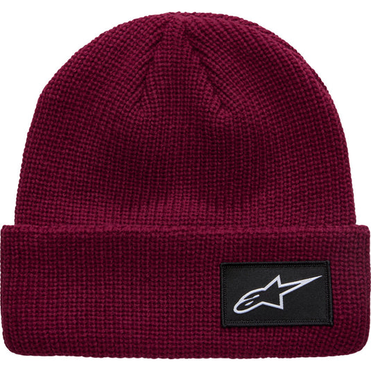 Alpinestars Unload Rib Cuff Beanie (One Size Fits Most, Berry)