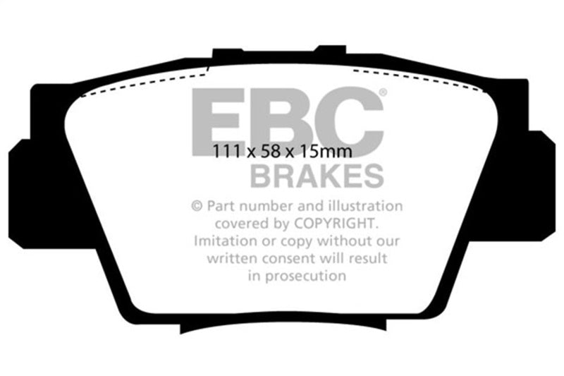 Load image into Gallery viewer, Ebc DP3873C EBC Redstuff Brake Pad Sets
