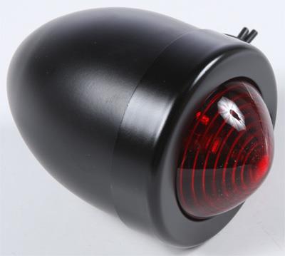 Harddrive 201042 Dual Filament Bullet Marker Light - Black - Red Lens