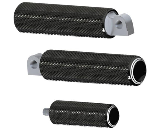 Arlen Ness 07-936 Fusion Shift Peg - Dual Ring - Black