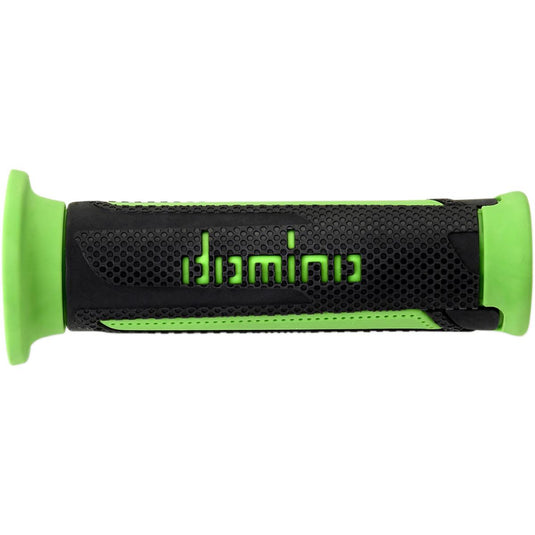 Domino A35041C4470C7-0 Turismo Grips - Anthracite/Green