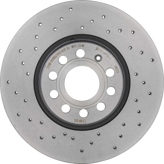 Brembo Oe 09.9772.1X BRE Drilled UV Coated Rotors