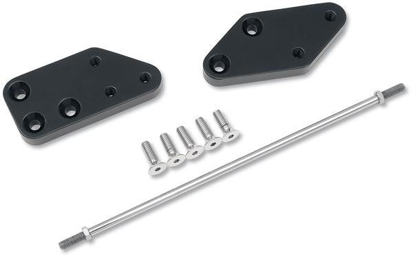 Accutronix BPE-3EB 3in. Forward Control Extension Kit - Black Anodized