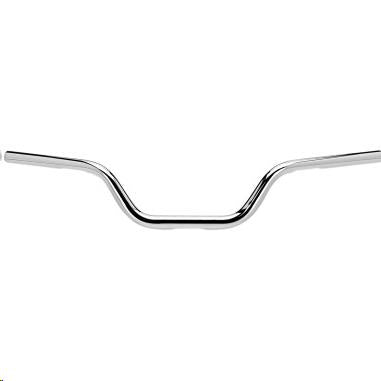 Biltwell Inc. 6309-1053 1in. Tracker O/S High Slotted Handlebar - Chrome