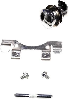Harddrive 370006 Push Button Fuel Door Release Kit - Chrome