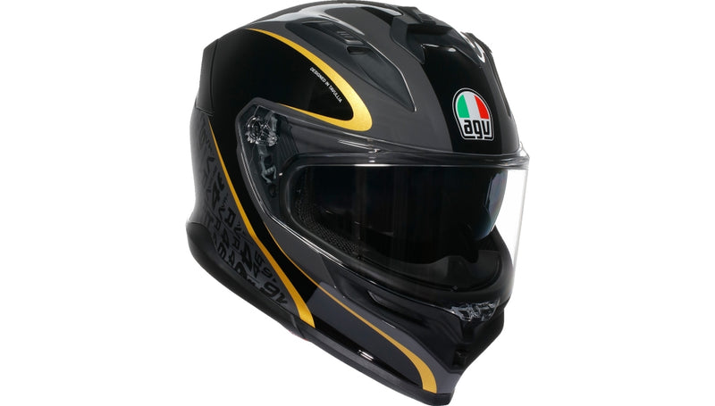 Load image into Gallery viewer, Agv K7 Flow 46 Helmet (Small, Black/Gold)
