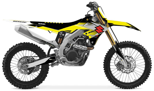 Dcor 20-40-452 COR 9 Suzuki Complete Graphics Kit - White