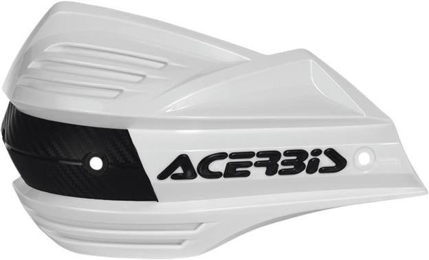 Acerbis 2393480002 X-Factor Replacement Plastic Handguards - White