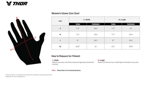 Thor Sportmode Iconic Womens Gloves (Small, Black/Orchid)