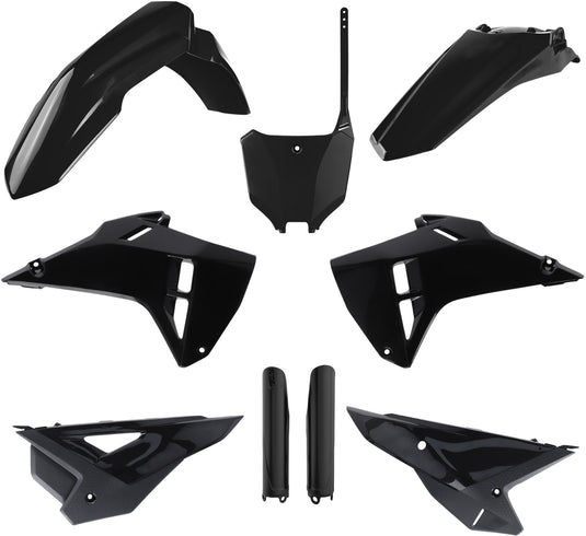 Polisport 91619 Restyle Plastic Kit - Black