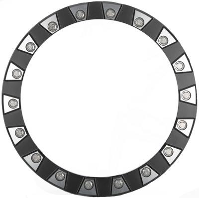 Sedona SBL-14M-A72-RING-18 Beadlock Ring for Split 6 Wheels - 14in.