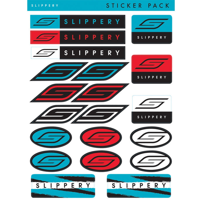 Slippery 4320-2453 Sticker Pack