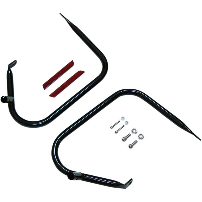 Drag Specialties 0505-1562 Saddlebag Guards - Black