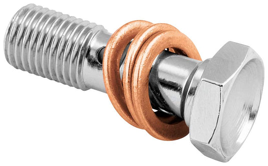 Goodridge P993-03-32CH Double Bolt for Honda, Kawasaki, Suzuki, Yamaha - 10mm x 1.25in.
