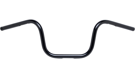 Biltwell Inc. 6005-2017 1in. Throttle-By-Wire Chump Plug Handlebar - Black Electroplated