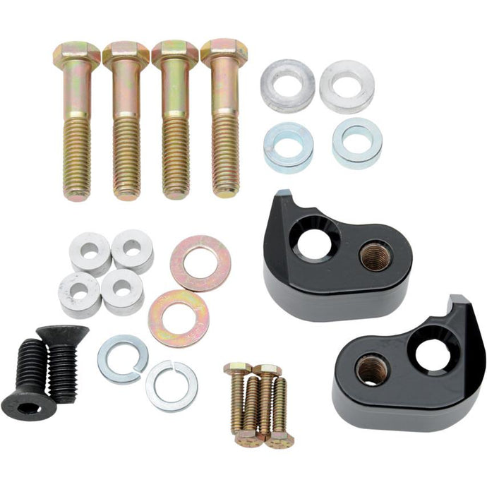La Choppers LA-7590-00B Rear Lowering Kit - Black