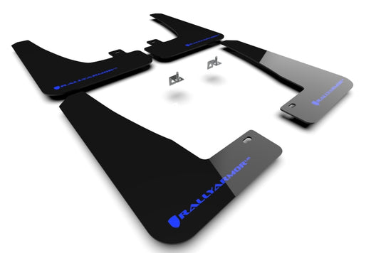 Rally Armor MF102-UR-BLK/BL RAL UR Blk Flap/Blue Logo
