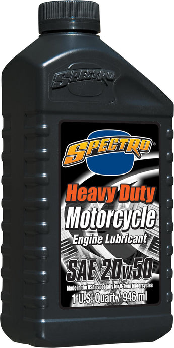 Spectro 310305 Premium Heavy Duty Petroleum - 20W50 -1qt. - 12/Case