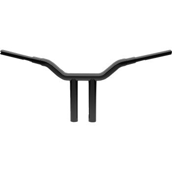 La Choppers LA-7343-12B One-Piece Kage Fighter Handlebars - 12in. Rise - Gloss Black