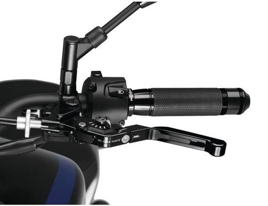 Puig 24NNN 3.0 Extendable Folding Clutch Lever - Black/Black