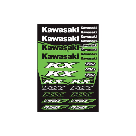 Factory Effex 22-68130 Universal Graphics Kit - Kawasaki KX