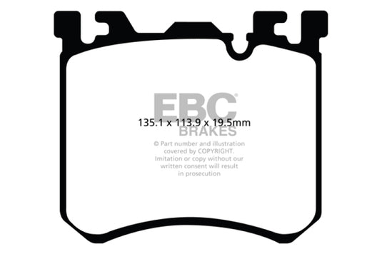 Ebc DP32091C EBC Redstuff Brake Pad Sets