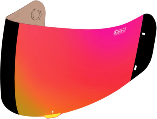 Icon Helmet Pro Shield - Fog Free - Red