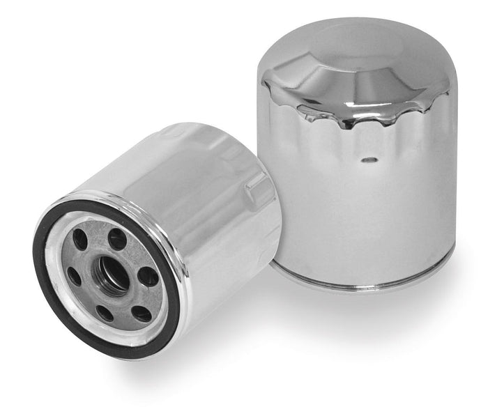 S&S Cycle 310-0242 Oil Filter - Chrome