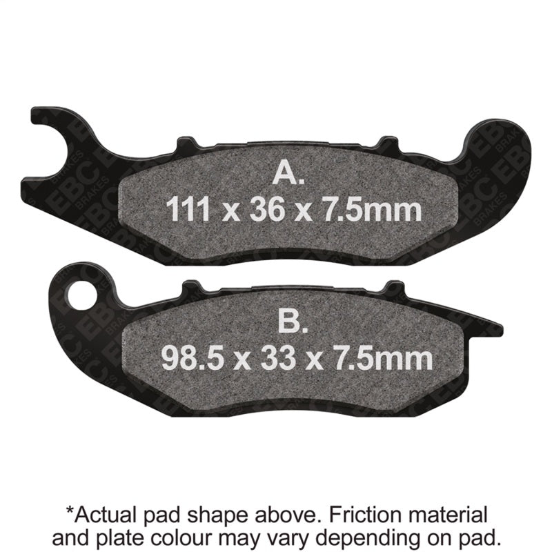 Load image into Gallery viewer, Ebc Powersports FA465R EBC R Sintered Brake Pads
