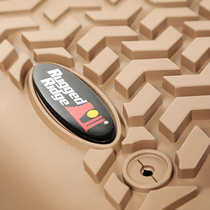 Load image into Gallery viewer, Rugged Ridge 83902.08 RUG Floor Liners - Tan
