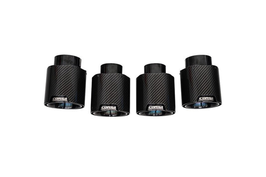 Corsa Performance 21109CFBLK COR Tip Kit