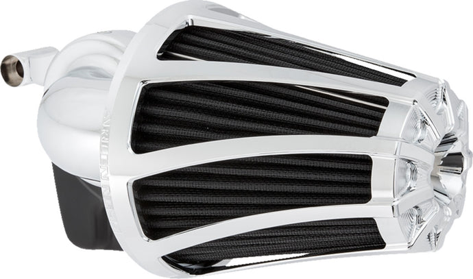 Arlen Ness 600-078 Monster Sucker Air Cleaner Kit with Cover - Drift/Chrome