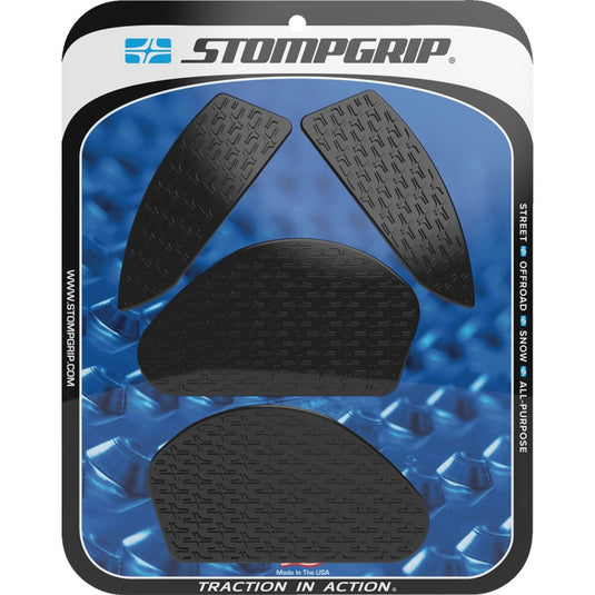 Stompgrip 55-14-0205B Icon Profile Traction Tank Grip - Street - Black