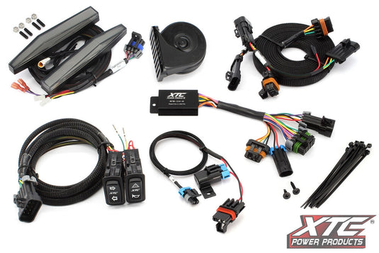 Xtc Power Products ATS-POL-RAN570-DRL Auto Turn Signal Kit - with Horn and Front DRL Lights Can