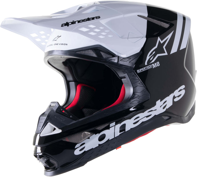 Black/White Glossy