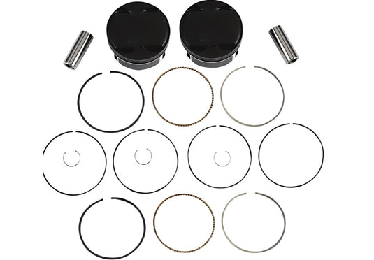 Wiseco K2805 Black Edition Piston Kit (118in.) - 4.080in. Bore, 11.3:1 Compression