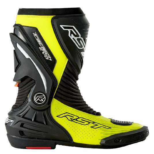 Rst Tractech EVO D3O Boots (10, Black/Fluo Yellow)