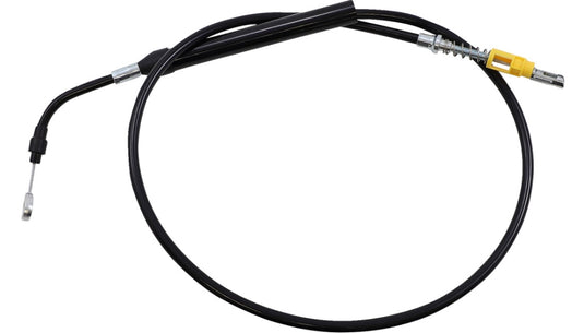 La Choppers LA-8058C13B Black Vinyl/Stainless Clutch Cable - 12in.-14in. Ape Hangers