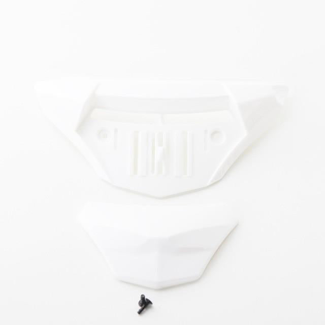 Shoei 0215-2109-00 Qwest Lower Air Intake Vent - White